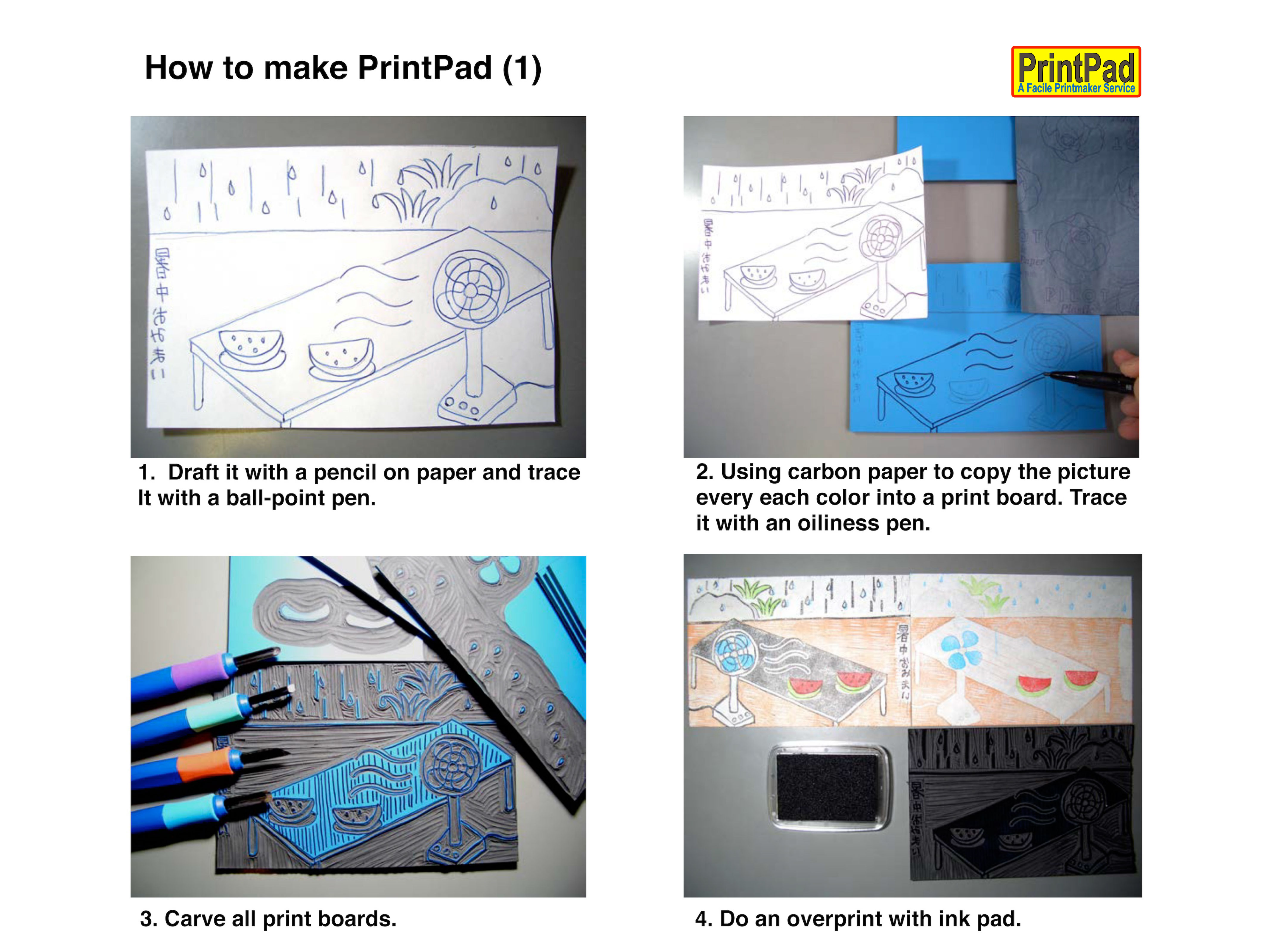 PrintPad (A Facile Printmaker Service)